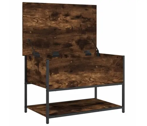 Suoliukas-Daiktadėžė, Dūminis, 70X42,5X47cm Apdirbta Mediena