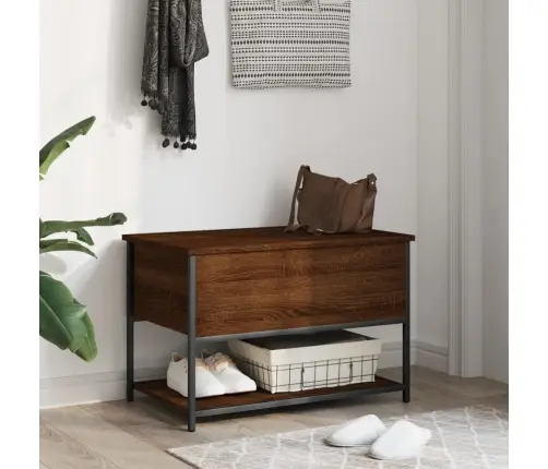 Uzglabāšanas Sols, Brūns, 70X42,5X47 Cm, Inženierijas Koks Vidaxl