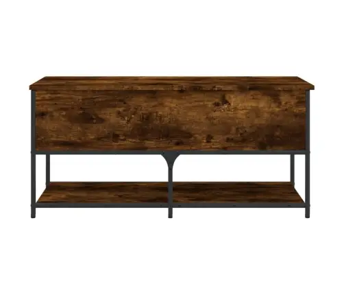 Suoliukas-Daiktadėžė, Dūminis, 100X42,5X47cm Apdirbta Mediena