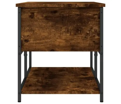 Suoliukas-Daiktadėžė, Dūminis, 100X42,5X47cm Apdirbta Mediena