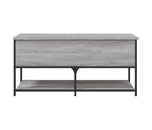 Uzglabāšanas Sols, Pelēks, 100X42,5X47 Cm, Inženierijas Koks Vidaxl