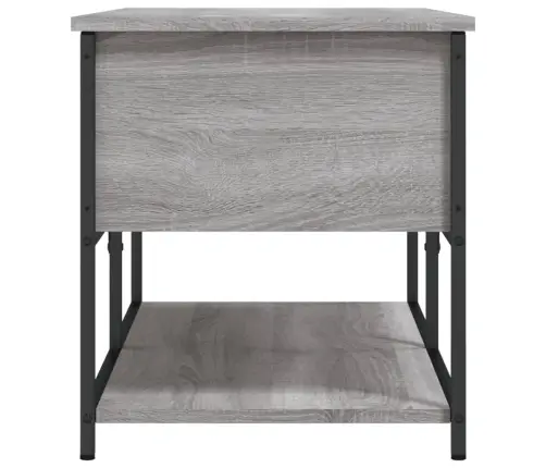 Uzglabāšanas Sols, Pelēks, 100X42,5X47 Cm, Inženierijas Koks Vidaxl