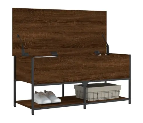 Uzglabāšanas Sols, Brūns, 100X42,5X47 Cm, Inženierijas Koks Vidaxl