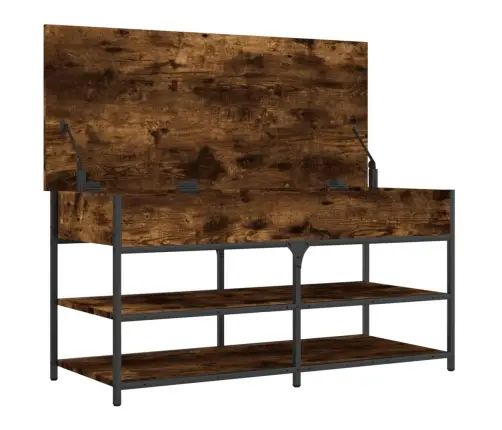 Apavu Skapītis, Koka Krāsa, 100X42,5X50 Cm, Inženierijas Koks Vidaxl