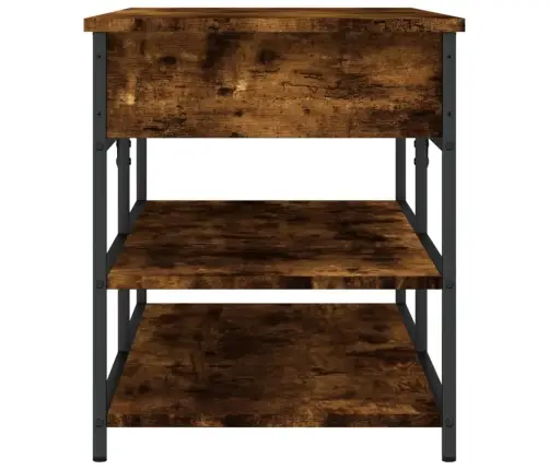 Apavu Skapītis, Koka Krāsa, 100X42,5X50 Cm, Inženierijas Koks Vidaxl