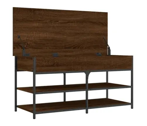 Apavu Skapītis, Brūns, 100X42,5X50 Cm, Inženierijas Koks Vidaxl