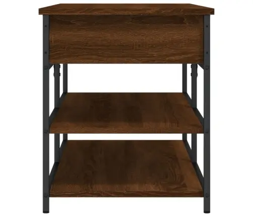 Apavu Skapītis, Brūns, 100X42,5X50 Cm, Inženierijas Koks Vidaxl