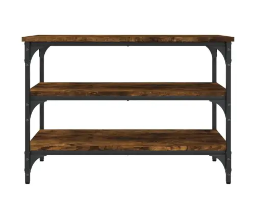 Batų Suoliukas, Dūminio Ąžuolo, 70X38,5X49cm Apdirbta Mediena