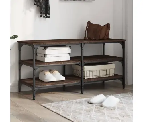 Jalatsipink, Pruun Tamm, 100 X 38,5 X 49 cm Tehispuit