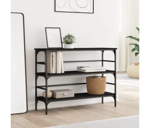 Konsoles Galdiņš, Melns, 100X32X75 Cm, Inženierijas Koks Vidaxl