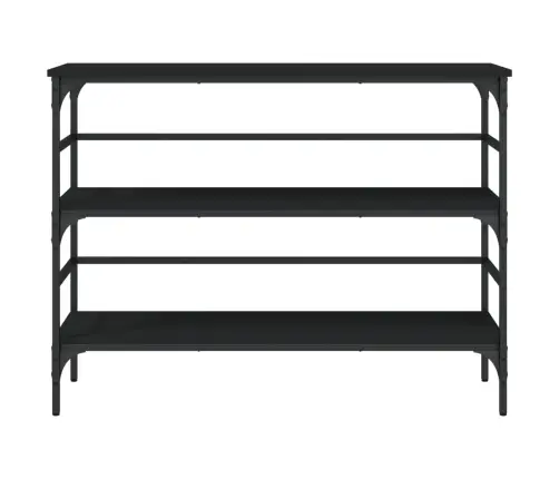 Konsoles Galdiņš, Melns, 100X32X75 Cm, Inženierijas Koks Vidaxl