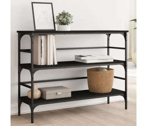 Konsoles Galdiņš, Melns, 100X32X75 Cm, Inženierijas Koks Vidaxl