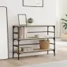Konsoles Galdiņš, Koka Krāsa, 100X32X75 Cm, Inženierijas Koks Vidaxl