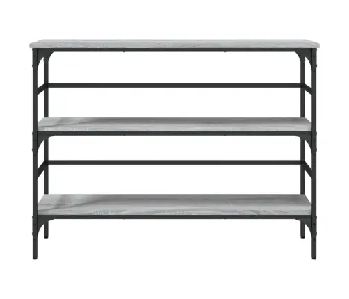 Konsoles Galdiņš, Pelēcīgs, 100X32X75 Cm, Inženierijas Koks Vidaxl