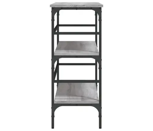 Konsoles Galdiņš, Pelēcīgs, 100X32X75 Cm, Inženierijas Koks Vidaxl