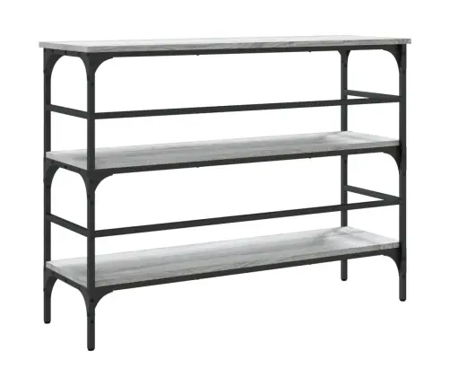 Konsoles Galdiņš, Pelēcīgs, 100X32X75 Cm, Inženierijas Koks Vidaxl