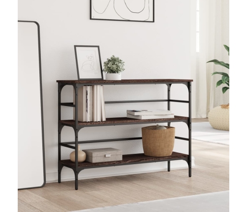 Konsoles Galdiņš, Brūns, 100X32X75 Cm, Inženierijas Koks Vidaxl