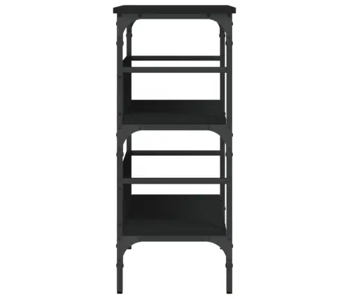 Konsoles Galdiņš, Melns, 75X32X75 Cm, Inženierijas Koks Vidaxl Konsoles Galdiņš, Melns, 75X32X75 Cm, Inženierijas Koks Vidaxl