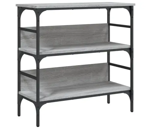 Konsoollaud, Hall Sonoma Tamm, 75X32X75 cm Tehispuit