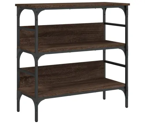 Konsoles Galdiņš, Brūna Koka, 75X32X75 Cm, Inženierijas Koks Vidaxl