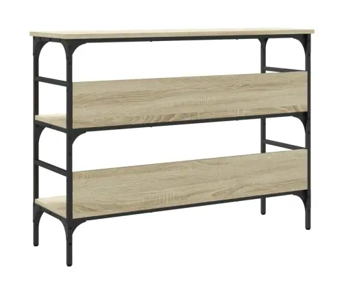 Konsolinis Staliukas, Ąžuolo, 100X32X75cm Apdirbta Mediena Konsolinis Staliukas, Ąžuolo, 100X32X75cm Apdirbta Mediena