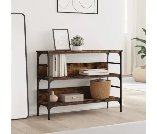 Konsoles Galdiņš, Koka Krāsa, 100X32X75 Cm, Inženierijas Koks Vidaxl