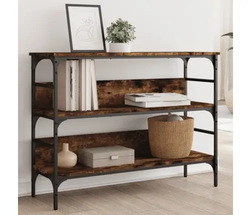 Konsoles Galdiņš, Koka Krāsa, 100X32X75 Cm, Inženierijas Koks Vidaxl