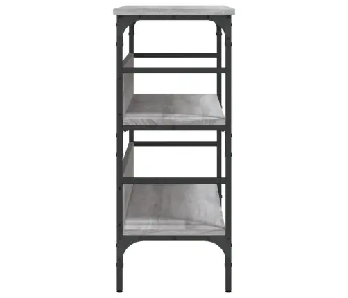 Konsoollaud, Hall Sonoma Tamm, 100X32X75 cm Tehispuit