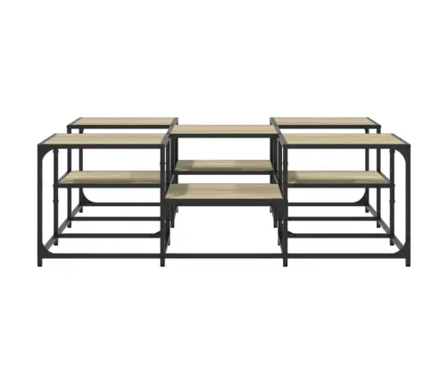 Kohvilaud, Sonoma Tamm, 121 X 121 X 40 cm Tehispuit