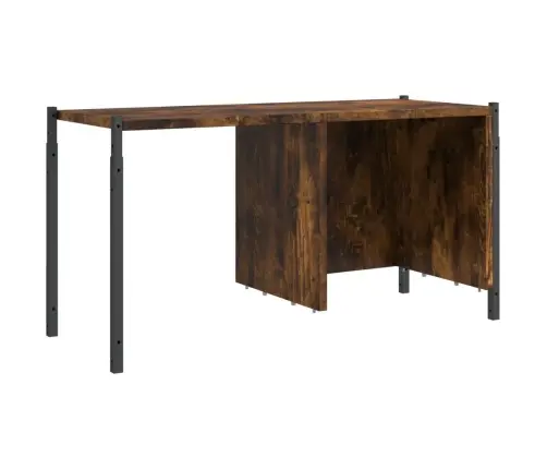 Raamatualus, Suitsutatud Tamm, 72 X 28 X 172 cm Tehispuit