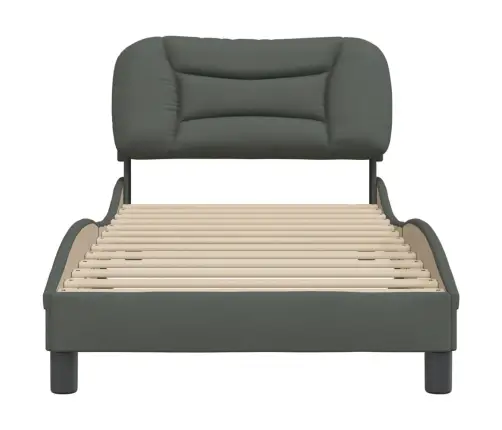 Lovos Rėmas Be Čiužinio, Hvar, Tamsiai Pilkas, 80X200cm Audinys