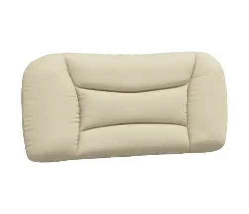 Gultas Rāmis Bez Matrača, Krēma, 90X200Cm Audums Vidaxl