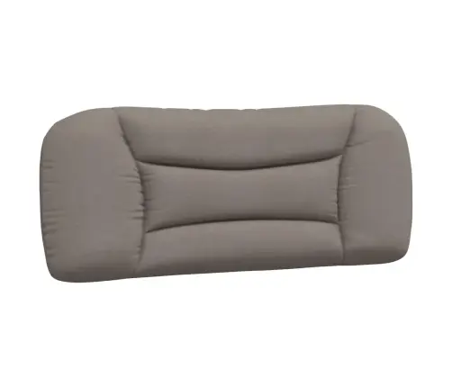 Gultas Rāmis Bez Matrača, Pelēkbrūns, 100X200 Cm, Audums Vidaxl