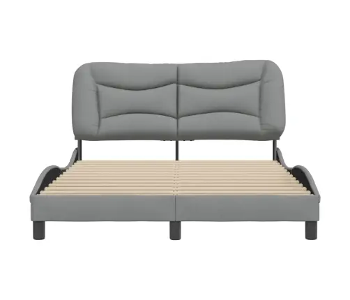 Lovos Rėmas Be Čiužinio, Hvar, Šviesiai Pilkas, 140X200cm Audinys