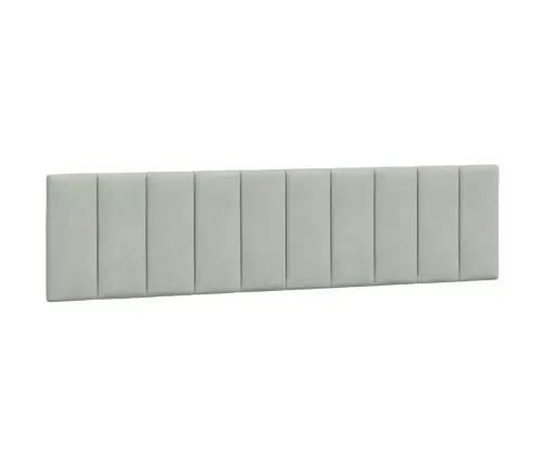 Lovos Rėmas Be Čiužinio, Hanko, Šviesiai Pilkas, 200X200cm Aksomas