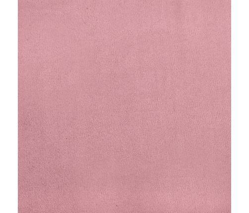 Voodiraam Ilma Madratsita, Roosa, 90X200 cm Samet