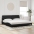 Voodiraam Ilma Madratsita, Must, 200X200 cm Samet
