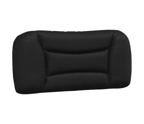 Gultas Rāmis Ar Galvgali, Melns, 80X200 Cm, Mākslīgā Āda Vidaxl