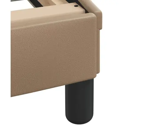 Voodiraam Ilma Madratsita Hvar, Cappuccino, 140 X 200 cm Kunstnahk