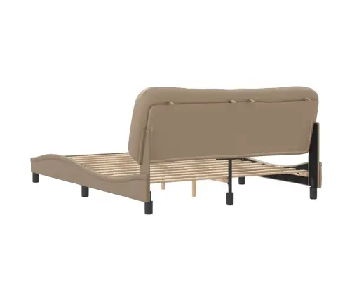 Lovos Rėmas Be Čiužinio, Hvar, Kapučino , 160X200cm Dirbtinė Oda