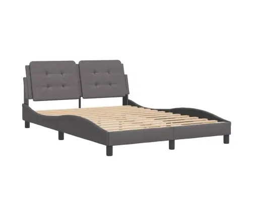 Voodiraam Ilma Madratsita Zadar, Hall, 140X190 cm Kunstnahk