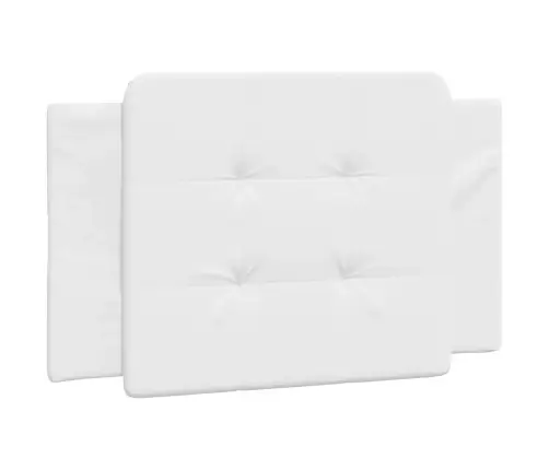 Gultas Rāmis Bez Matrača, Zadar, Balts, 100X203 Cm, Mākslīgā Āda Vidaxl