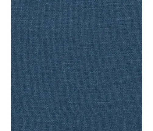 Gultas Rāmis Ar Matraci, Zils, 90X190 Cm, Audums Vidaxl