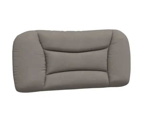 Gultas Rāmis Ar Matraci, Pelēkbrūns, 90X200 Cm, Audums Vidaxl