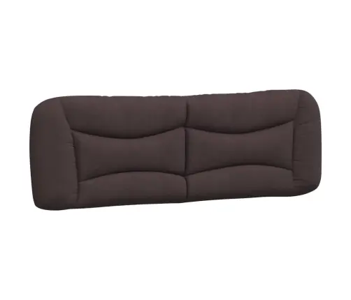 Gulta Ar Matraci, Tumši Brūns, 160X200 Cm, Audums Vidaxl