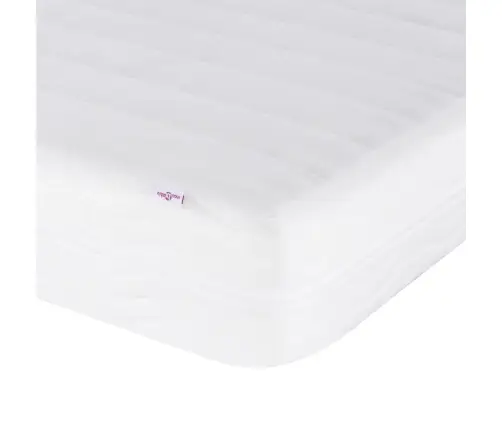 Gulta Ar Matraci, Zils, 100X200 Cm, Samts Vidaxl