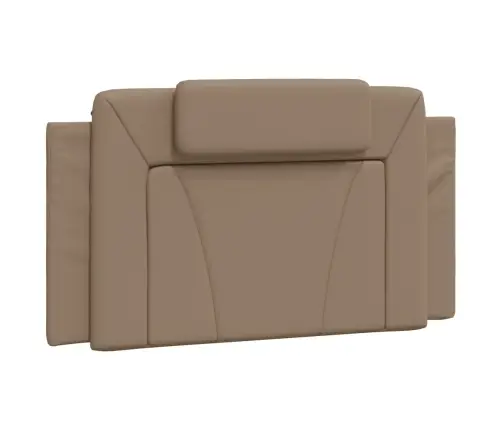 Gulta Ar Matraci, Kapučīno, 100X200 Cm, Mākslīgā Āda Vidaxl