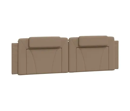 Voodi Viana Koos Madratsiga, Cappuccino, 180X200 cm Kunstnahk