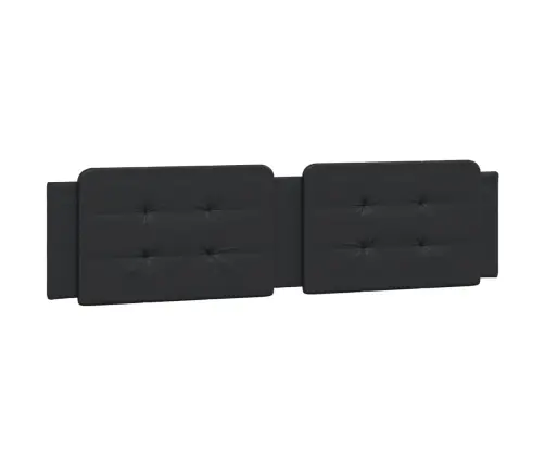 Gulta Ar Matraci, Melna, 160X200 Cm, Mākslīgā Āda Vidaxl