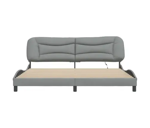 Voodiraam Led-Iga Ilma Madratsita Hvar, 200 X 200 cm Kangas